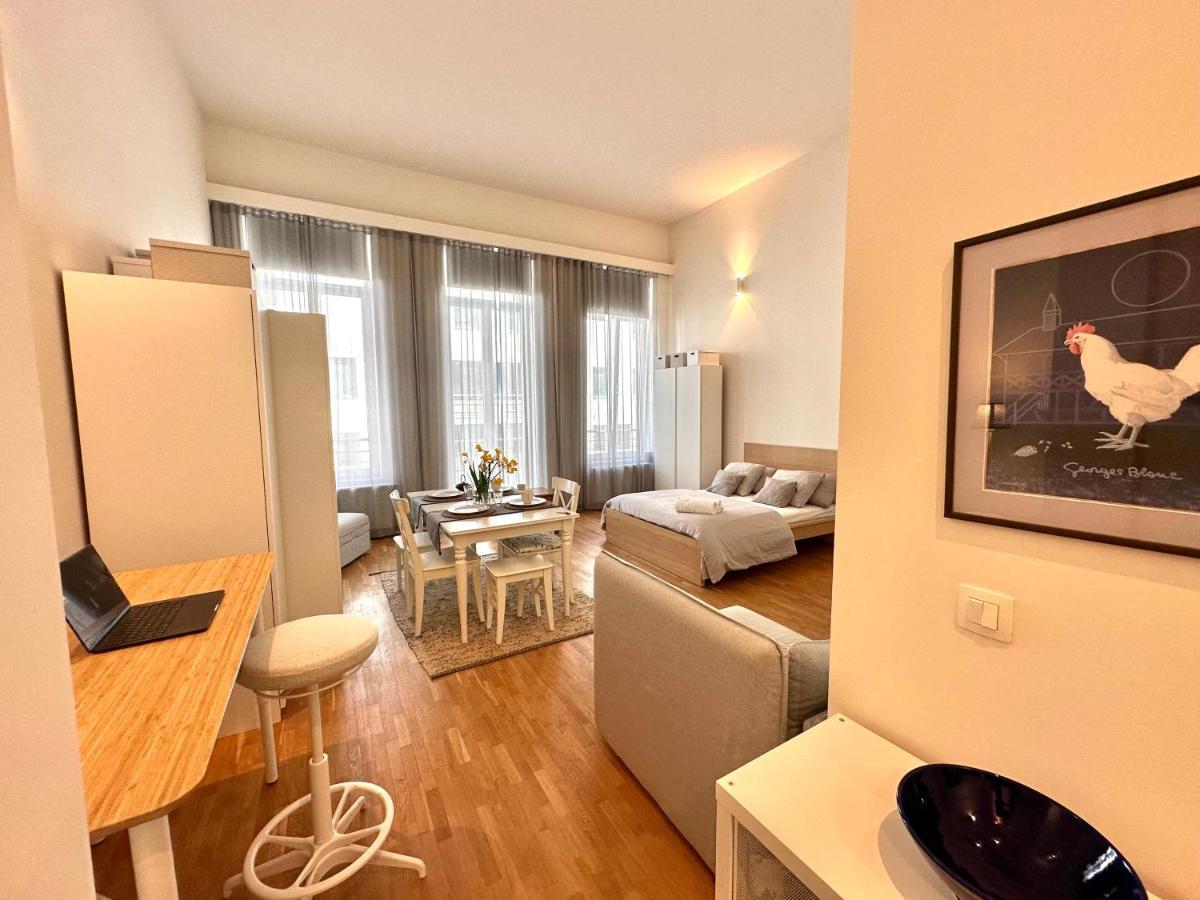 Appartement European Comission Beautiful Studio à Bruxelles Extérieur photo